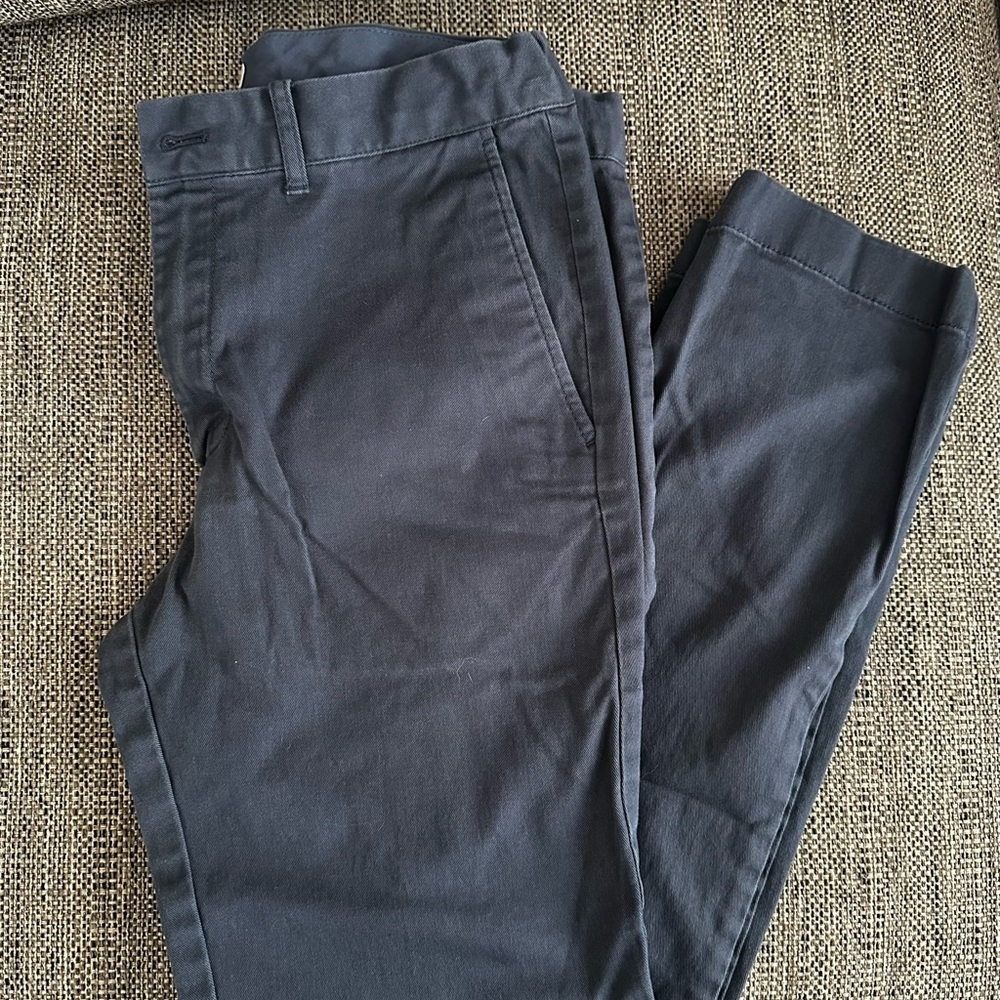 Crewcuts Boys Dark Bluish-Gray Chinos